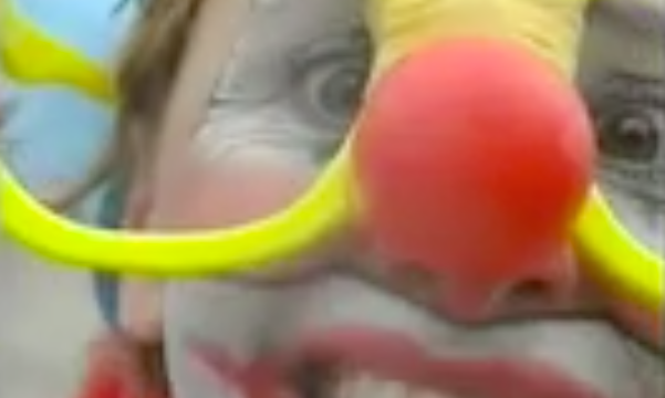 Clown: like crying with laughter